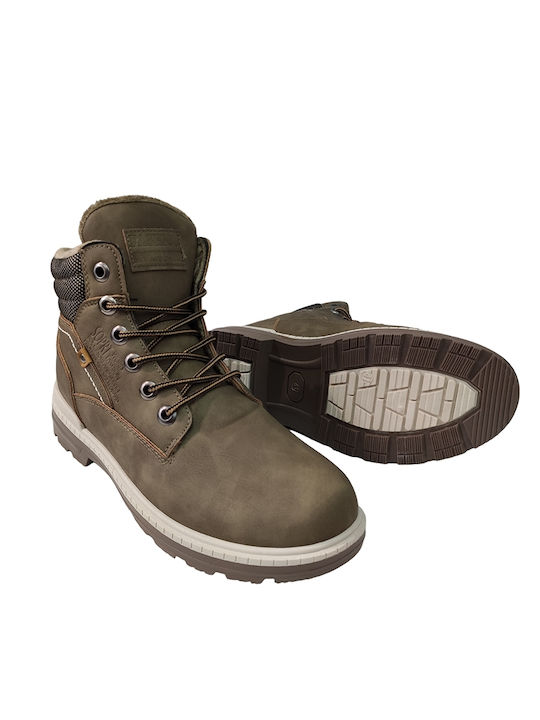 Khaki Stiefel