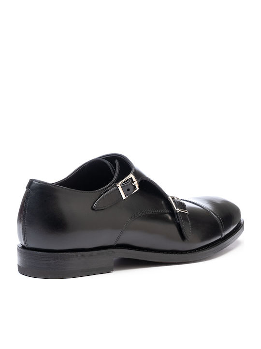 Handgefertigt Leder Herrenschuhe Schwarz