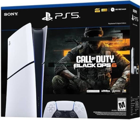 Sony PlayStation 5 Slim Digital 1TB Call of Duty: Black Ops 6 (Pachet Oficial)