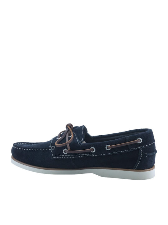 Herren Mokassins in Blau Farbe