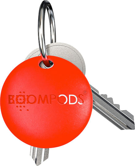 Boompods BoomTag Apple Find My Red
