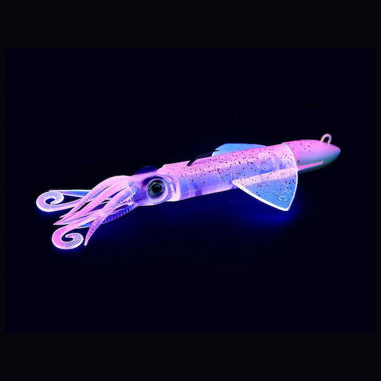 JLC Xipi Evo Калмари Jigs Фосфоресциращи 10см 40гр Червено Сияние 1
