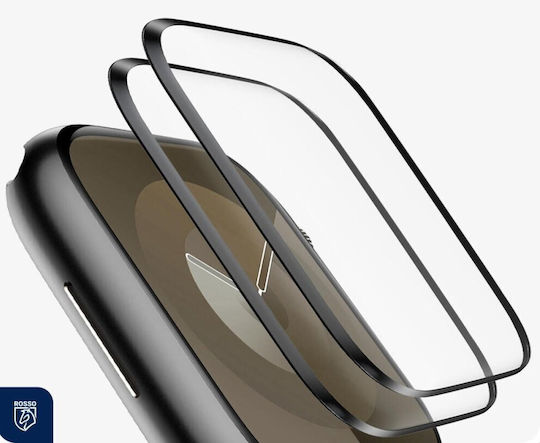 Rosso Gehärtetes Glas für das Apple Watch 9, 8, 7 - Apple 2Stück