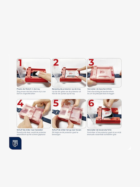 Rosso Tempered Glass για το Apple Watch 10 42mm 2τμχ