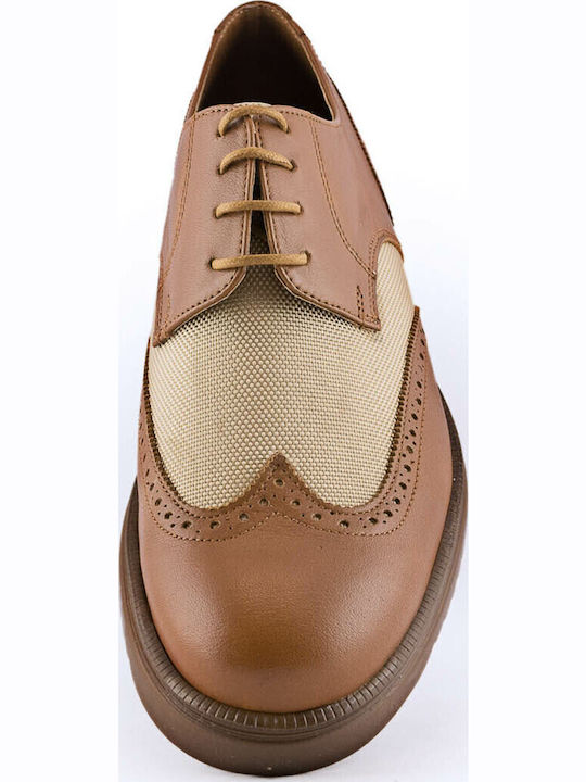 Δερμάτινα Ανδρικά Oxfords Ταμπά