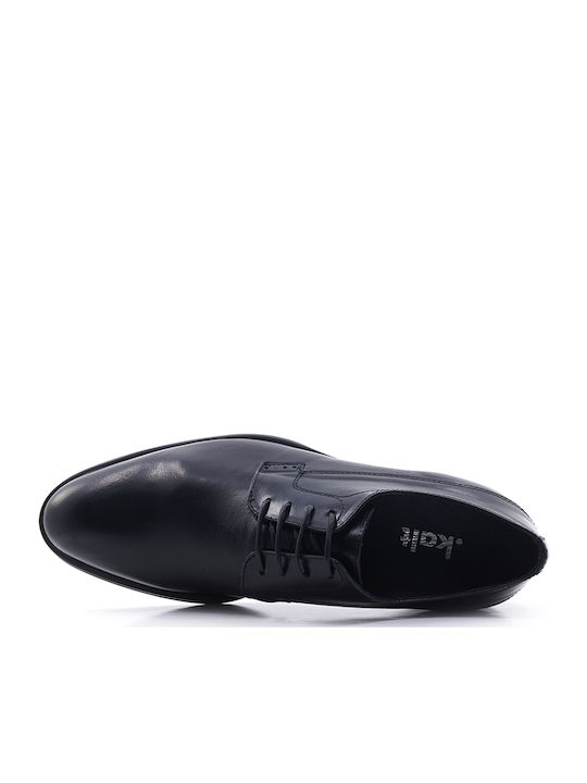 Leder Herren Freizeitschuhe Schwarz