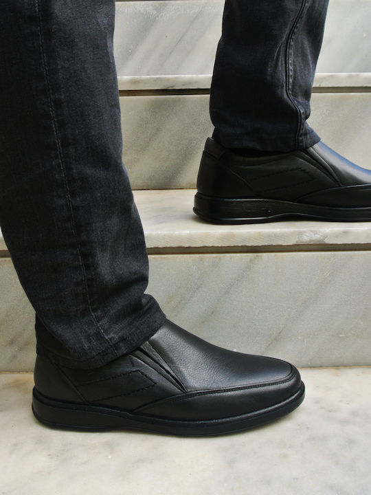 Men's Anatomic Leather Casual Shoes Black