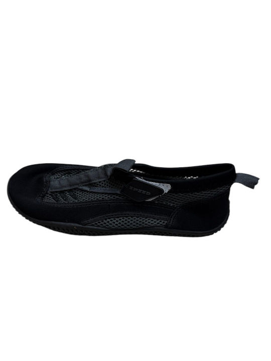 Aquasock Beach Shoe Self-Adhesive Code 20608 Men's Size 40-46 Black
