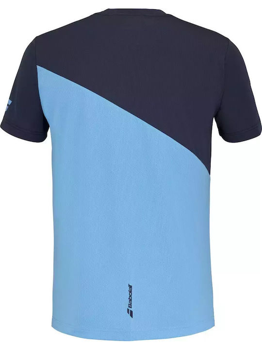 Babolat Drive Crew 2MS25011X-4035 Men's Blue Tennis Shirt