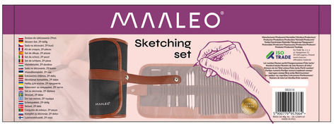 Maaleo Painting Set 47x20.5cm 29pcs