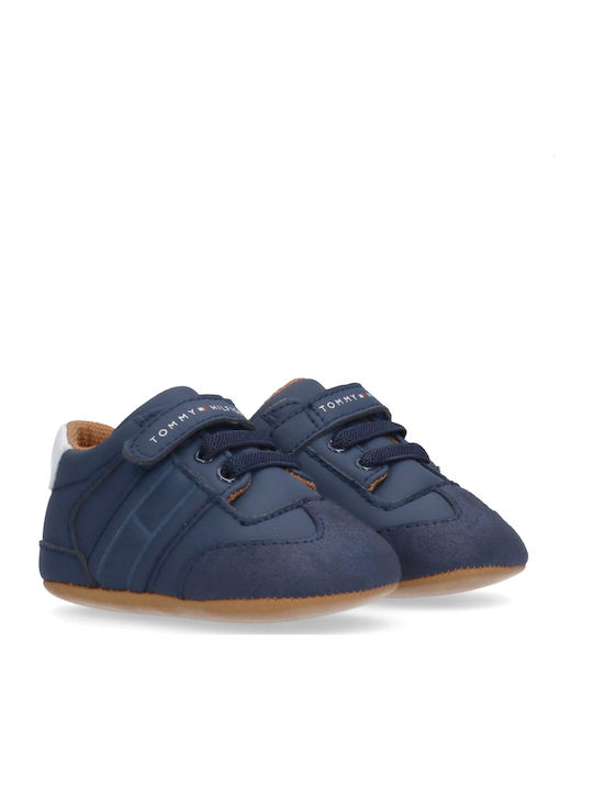 Tommy Hilfiger Βρεφικά Sneakers Αγκαλιάς Μπλε