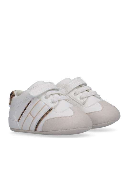 Tommy Hilfiger Βρεφικά Sneakers Αγκαλιάς Λευκά