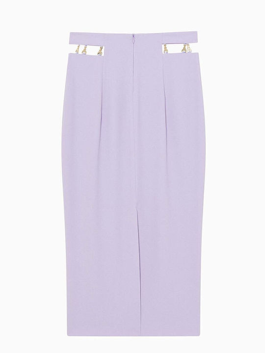 Midi Skirt Purple