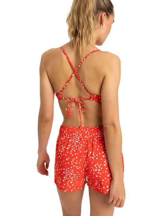 Roxy Wave Σορτσάκι Παραλίας Poppy Red