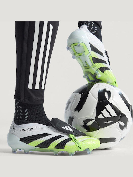 adidas Predator Elite JI1092 Pantofi de Fotbal cu crampoane Albe