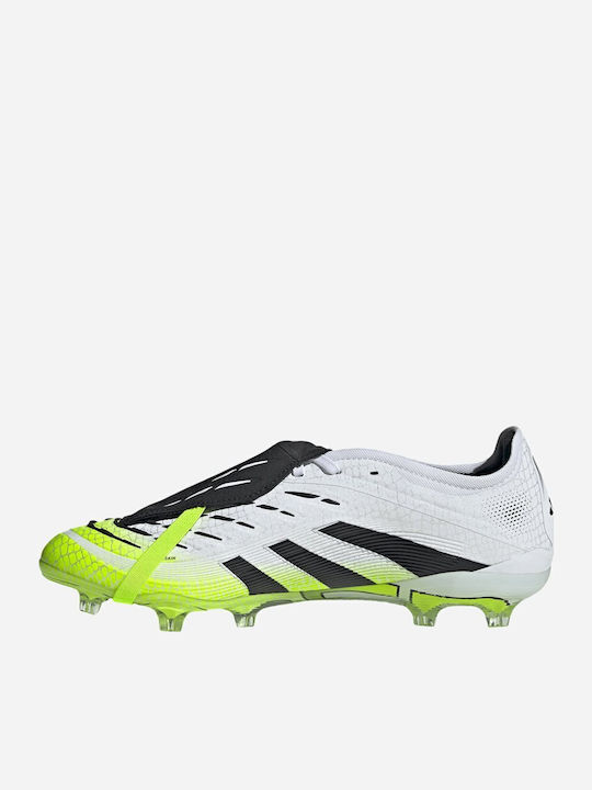 adidas Predator Pro Ποδοσφαιρικά Παπούτσια με Τάπες FG Λευκά