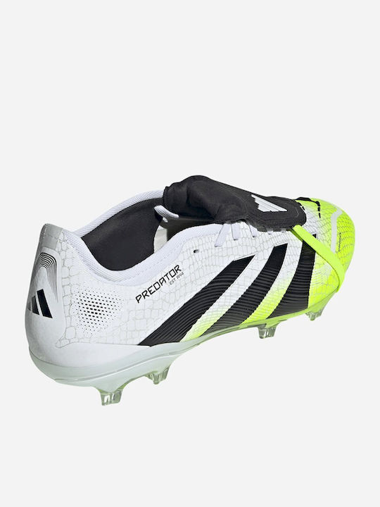 adidas Predator Pro Ποδοσφαιρικά Παπούτσια με Τάπες FG Λευκά