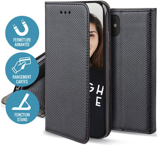 Jaym Hülle Honor Magic 5 Lite 5G Magnetischer Standfunktion Schwarz