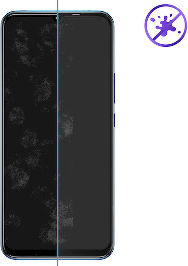 Защитен Екран Xiaomi Mi 10 Lite Akashi Закалено Стъкло Контур Черен