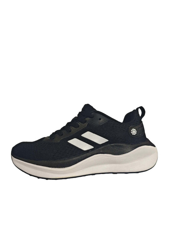 Damen Sneakers Black / White