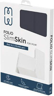 Mw Калъф Ipad Pro 11” Folio Series Slimskin Държач за Apple Pencil Тъмносин