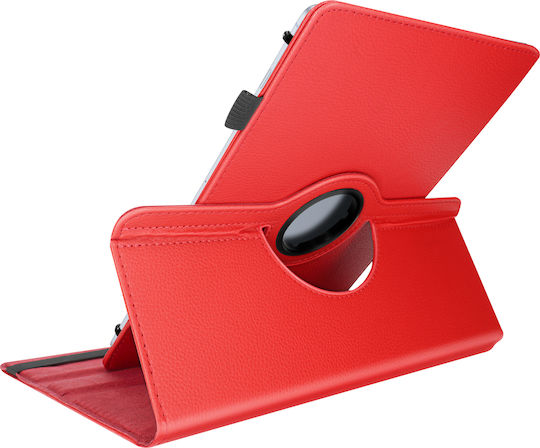Avizar Universelle Tablet Hülle 12-Zoll 360° Drehbare Ventil Rote
