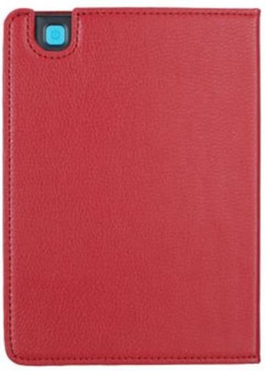 Gecko Folio Hülle Kobo Aura Edition 2 Luxuriöse Kompakte Magnetischer Verschluss Rote