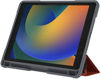 Mw Case Ipad 10.2” Folio Academy Series Ik06 Apple Pencil Holder Red