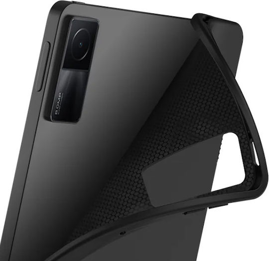 Husă Ultra Slim Pentru Xiaomi Redmi Pad 2 11.0" 2025 Silicon TPU Smart Cover Neagră