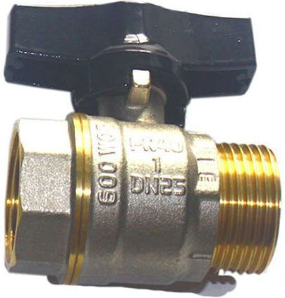 Кран Мъж Жена Пеперуда 3/4'' Tasan