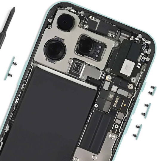Clappio Power Бутон За Регулиране На Звук Iphone 16 Iphone 16 Plus Зелен
