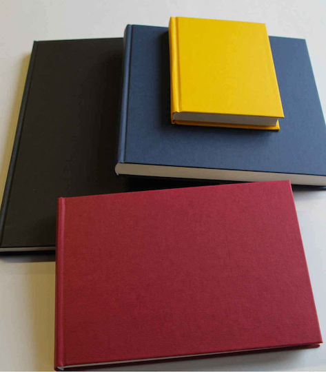 Σημειωματάριο Sketchbook K&p Σκληρό Κόκκινο Εξώφυλλο 21x21cm