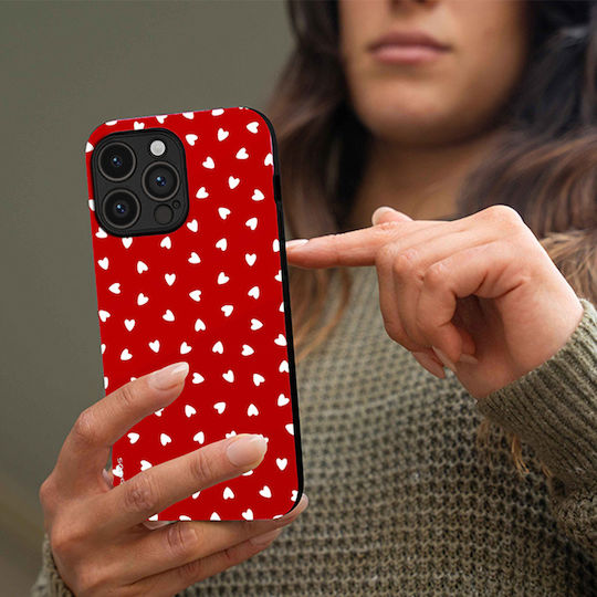 Husă Sonique Heart Series Realme 14t 5g Roșie