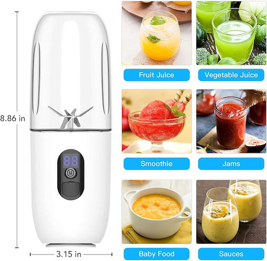 Mixer Mit Kunststoffkanäta 510 ml Weiß
