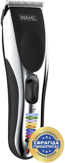 Wahl Professional Color Pro Cordless Professional Set Rechargeable Hair Clipper Chrome 9649-1416