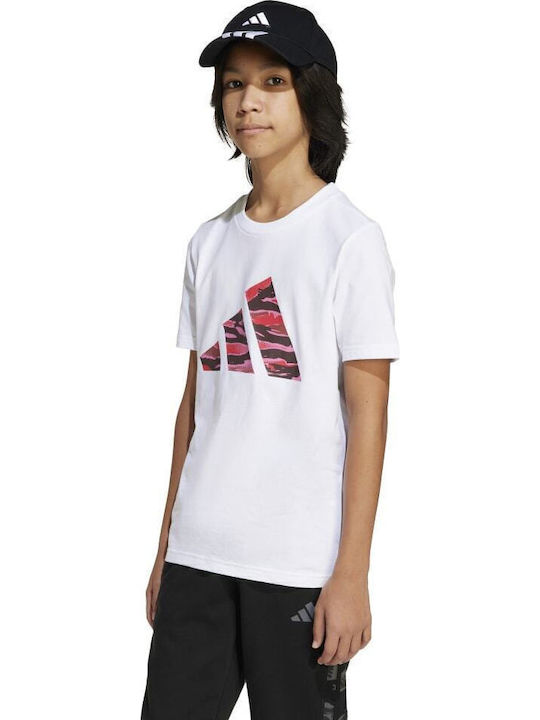 adidas T-shirt Λευκό adidas T-shirt Λευκό