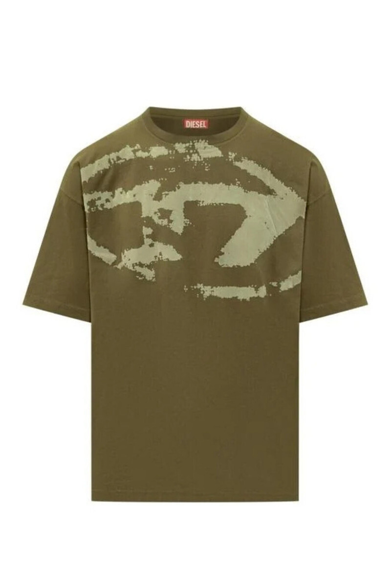 Diesel T-shirt Khaki A13049-0DQAU-5FP | Skroutz.mt
