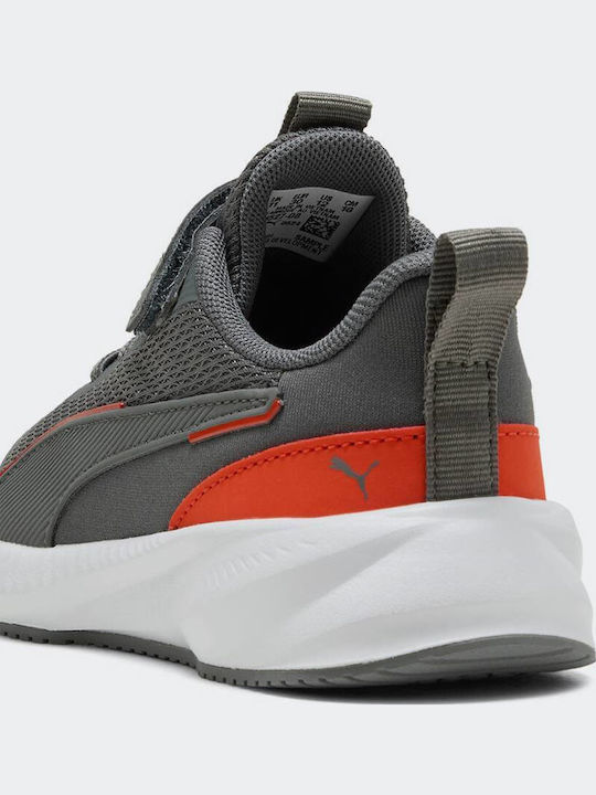 Flyer 3 Ac+ Ps Kids Sports Shoes Running with Hook & Loop Closure Grey