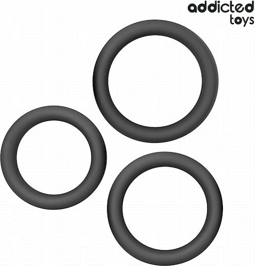 Addicted Toys Комплект Пръстени Петел Силикон Телесен