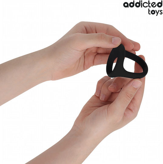 Addicted Toys Δαχτυλίδι Πέους Μαύρο