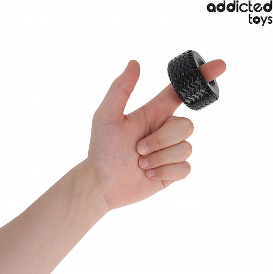 Addicted Toys Пръстен За Ерекция Черен