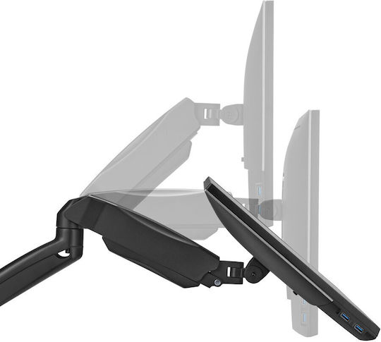 Akai Proffesional M1732TS1 Wandhalterung für Fernseher mit Arm bis 32" Schwarz
