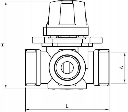 Robinet Amestec 3 Căi 3/4 Inch Diamond