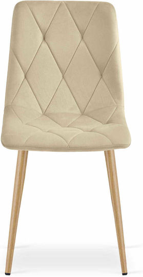 Scaune Bucătărie 67.5x59x58buc 3buc Light Beige