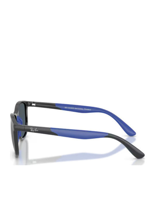 Ray Ban Quadratische Kinder-Sonnenbrillen Grau