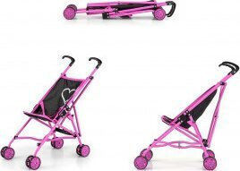 Milly Mally Doll Pushchair For Ages 3+