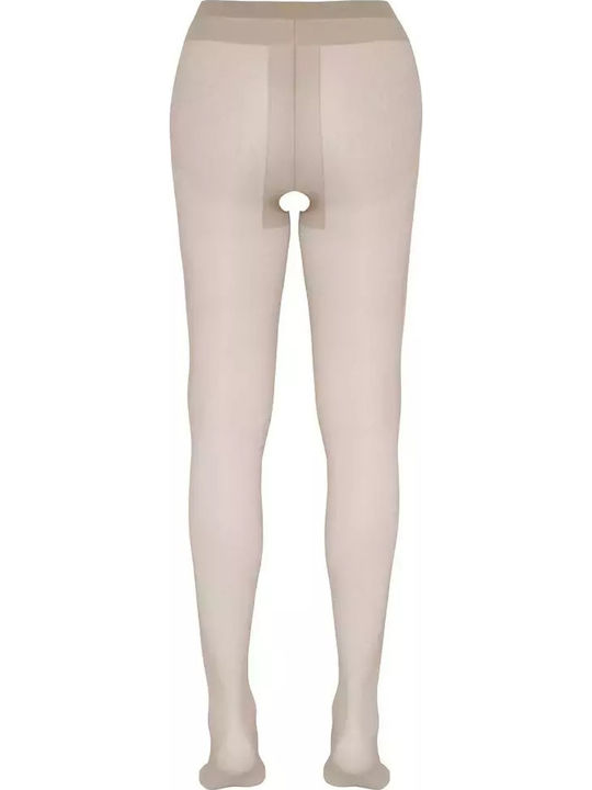 Cottelli Collection Crotch Sexy Κάλτσες Μπεζ
