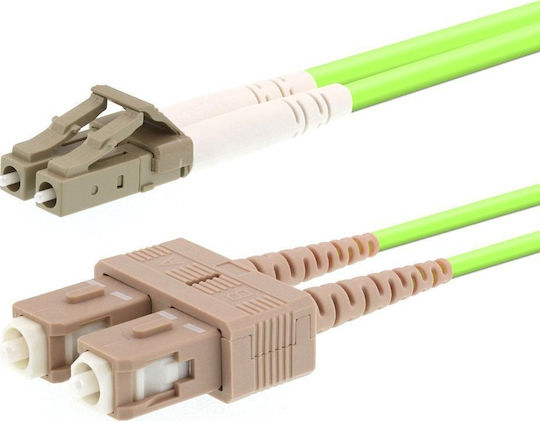 Logon Cablu de fibră optică 0.5m Verde 1buc