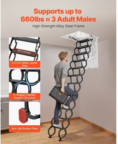 Vevor 11 Steps Boat Ladder