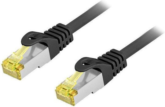 Equip S/FTP Cat.6a (Gigabit) Καλώδιο Δικτύου Ethernet εξωτερικού χώρου 15m Μαύρο